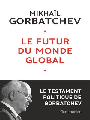 cover image of Le futur du monde global